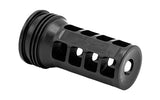 IWI Left-Hand QD Muzzle Brake 1/2X28 Black photo 1