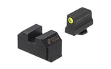 Night Fision Tritium RMR Height Sight Walther PDP Yellow/Black photo 1
