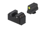 Night Fision Tritium RMR Height Sight For Glock Gen 6 Yellow photo 1
