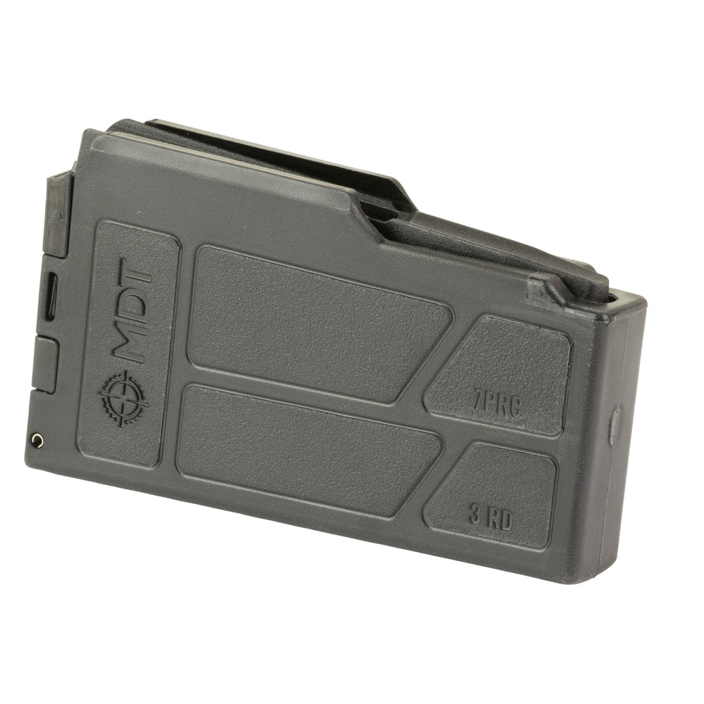 MDT LA 3.85 7PRC Polymer 3-Round Magazine, Black