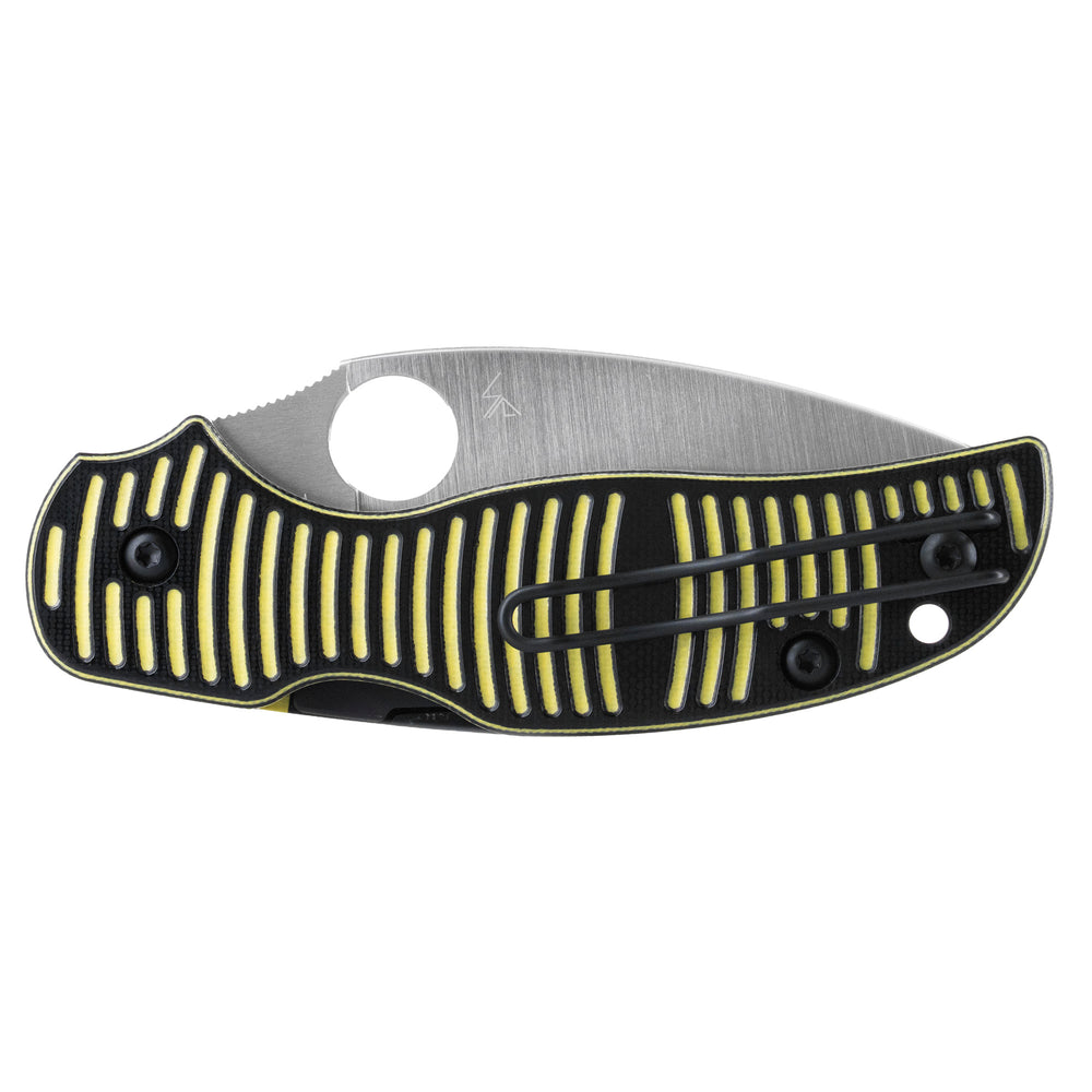 Spyderco Sage 5 Salt 3 Yellow/Silver Plain