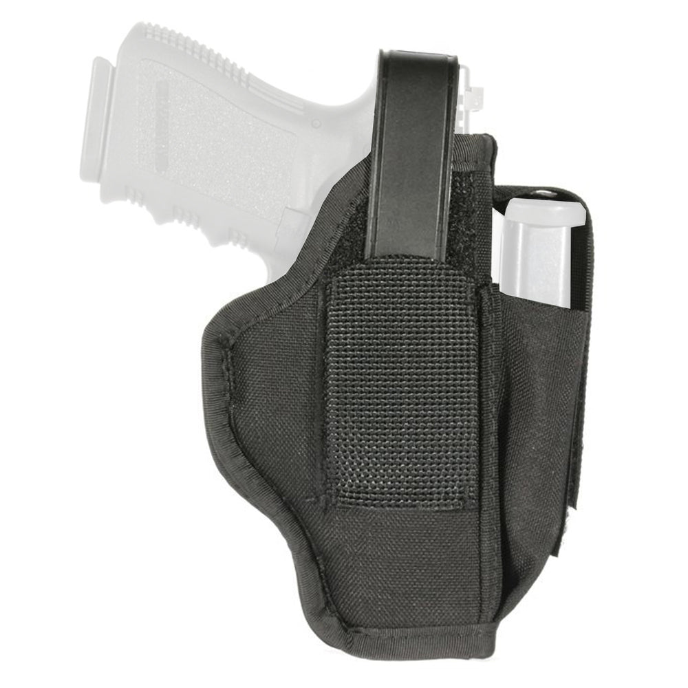 Blackhawk Ambidextrous Holster with Mag Size 3 Black · 3BKA