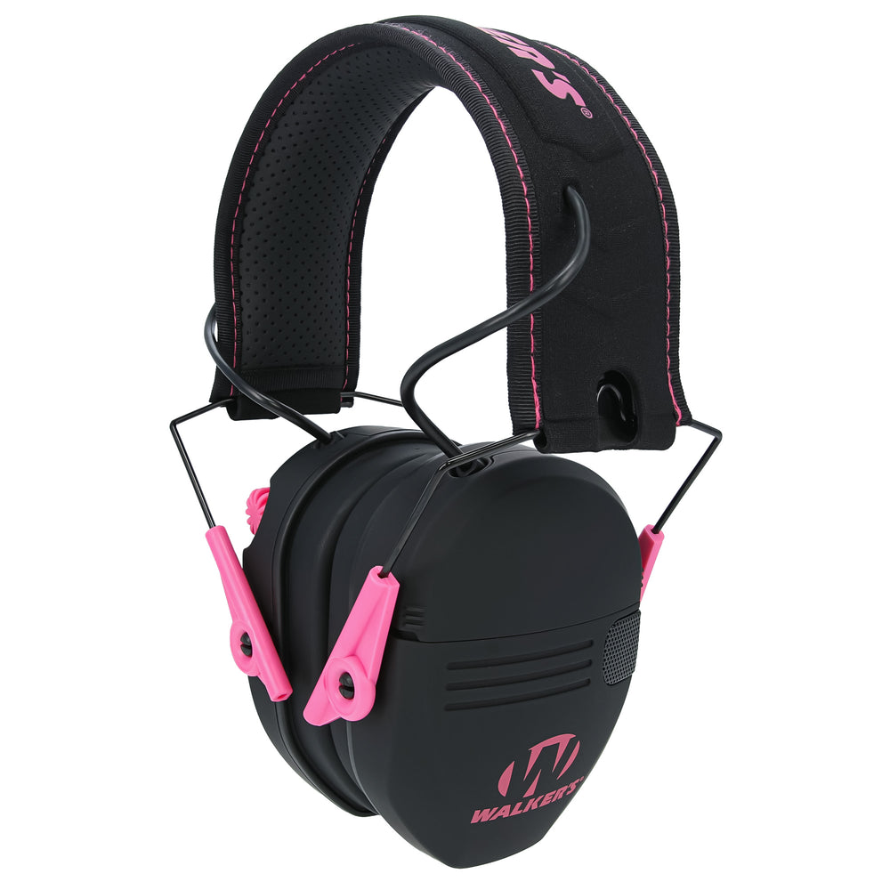 Walker's Razor Compact Electronic Muff Pink