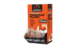 Walker's Foam Ear Plugs 200-Pack Orange photo 1
