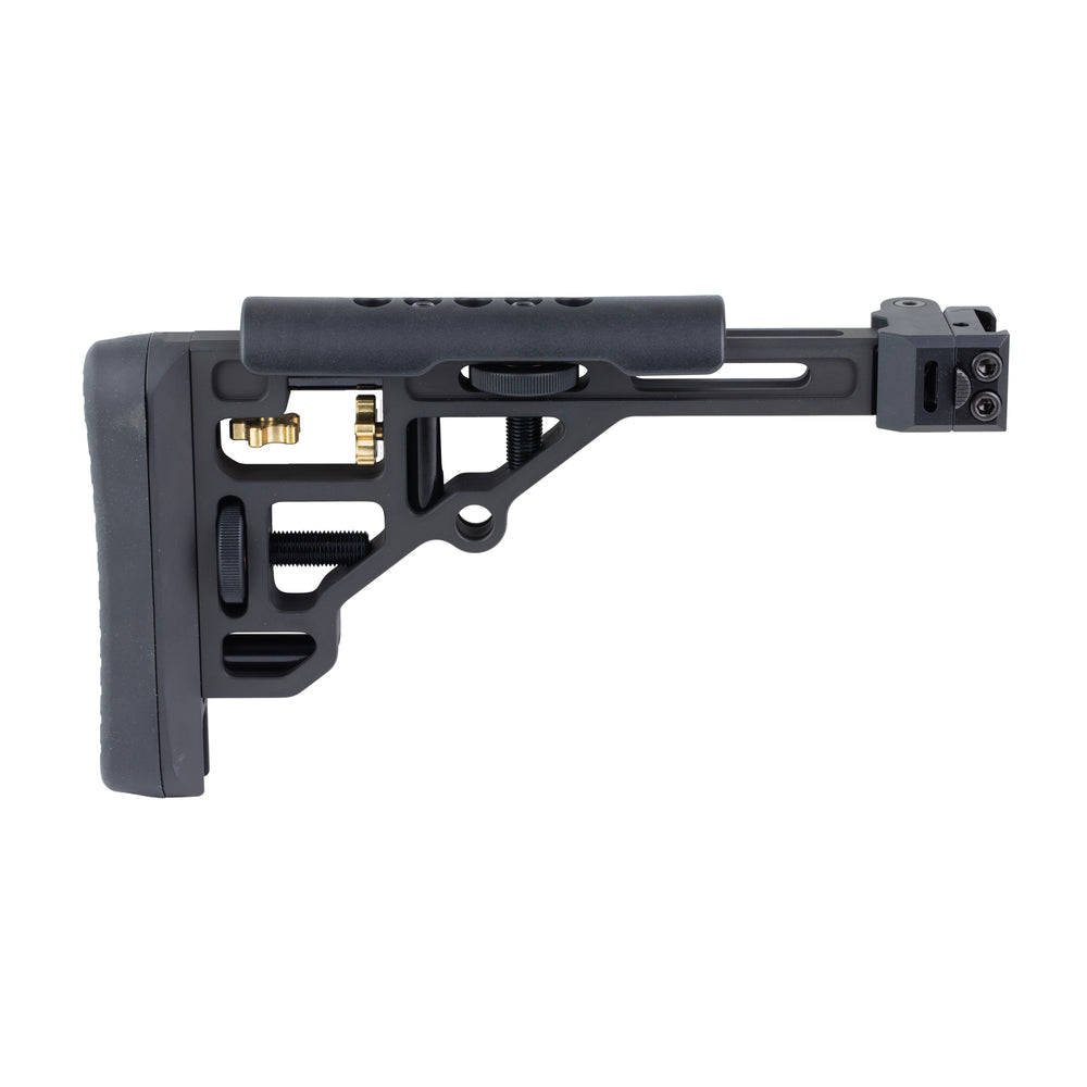Ultradyne Adjustable Stock G2 Picatinny Folding Black