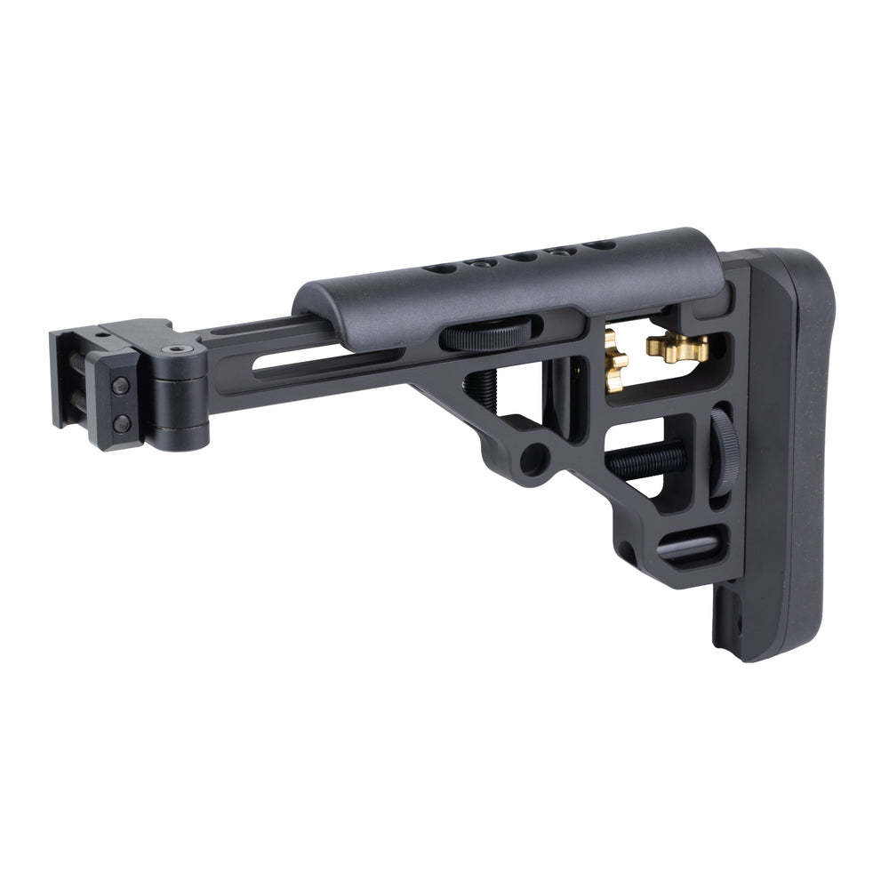 Ultradyne Adjustable Stock G2 Picatinny Folding Black