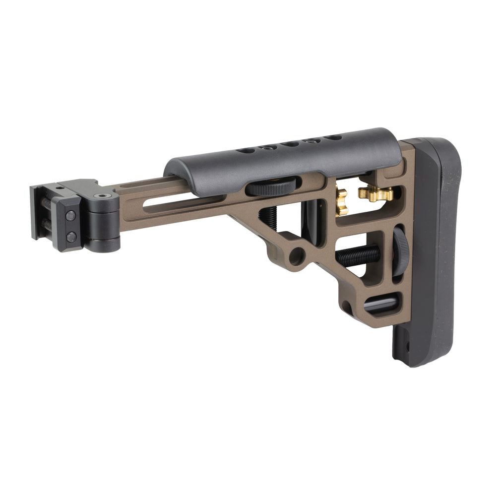 Ultradyne Adjustable Stock G2 Picatinny Folding Bronze
