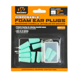 Walker's Foam Ear Plugs 5 Pairs Teal photo 1